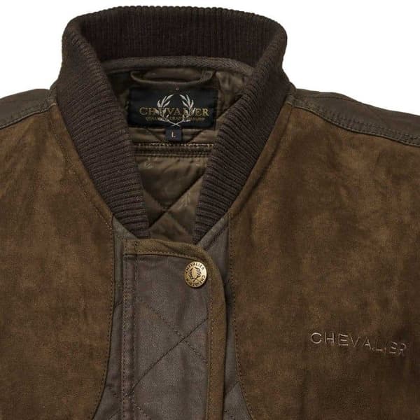 Vintage Shooting Vest Dame Leather Brown, view: 1