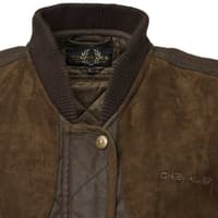 Vintage Shooting Vest Dame Leather Brown - view: 1