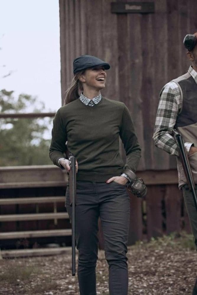 Blaise Pullover Women Pine Green, view: 1