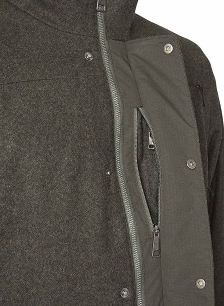 Loden Jacket Men 2.0 Dark Green Melange, view: 3