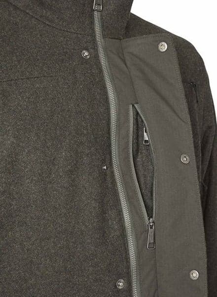 Loden Jacket Men 2.0 Dark Green Melange, view: 3
