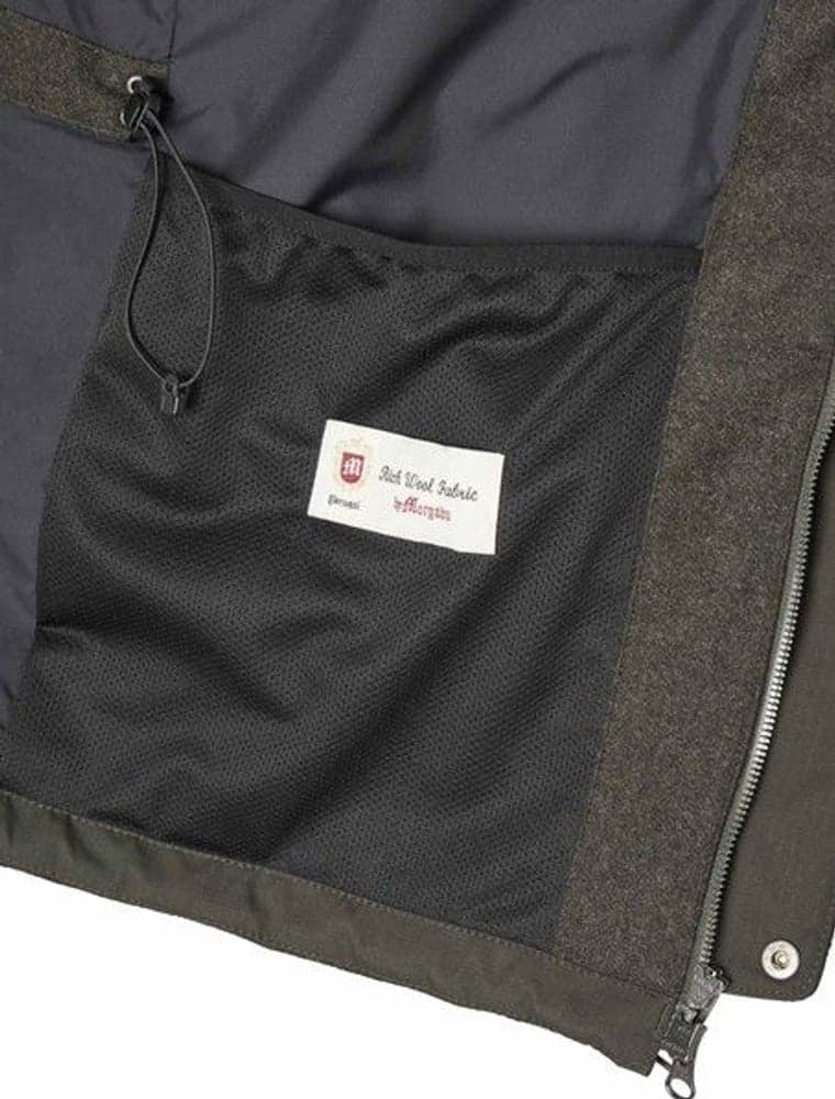 Loden Jacket Men 2.0 Dark Green Melange, view: 5