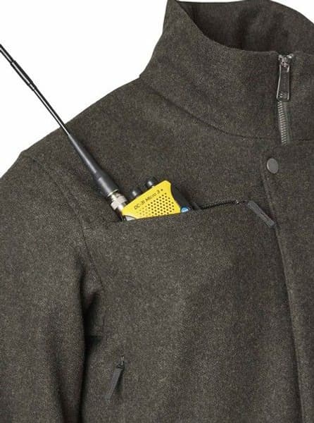 Loden Jacket Men 2.0 Dark Green Melange, view: 2