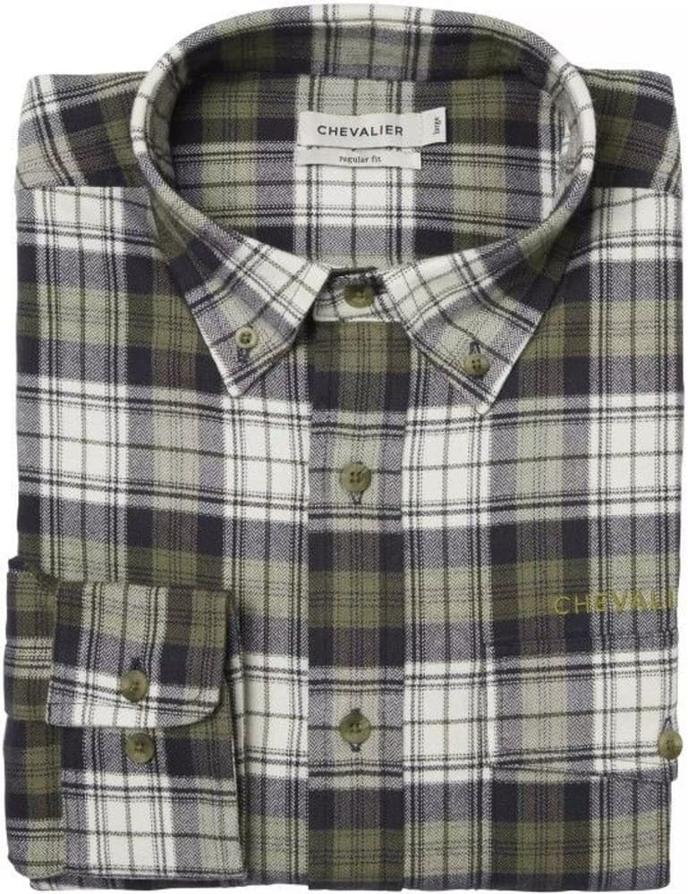 Drive Flannel Shirt Men Navy Checked, view: 2