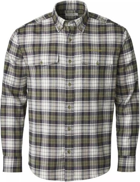 Drive Flannel Shirt Men Navy Checked, view: 0