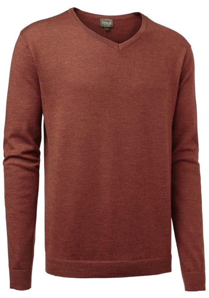 Gart Merino Sweater Orange Herre, view: 0