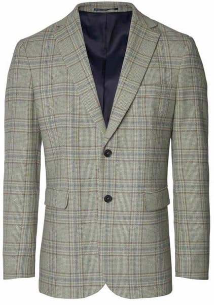 Wiston Tweed Blazer Men Willow Green Checked, view: 0