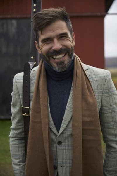 Wiston Tweed Blazer Men Willow Green Checked, view: 6