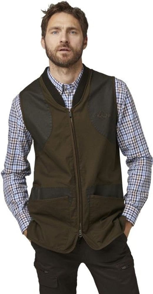 Devon Shooting Vest Brun Herre, view: 4