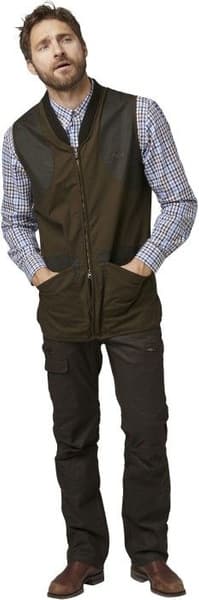 Devon Shooting Vest Brun Herre, view: 3