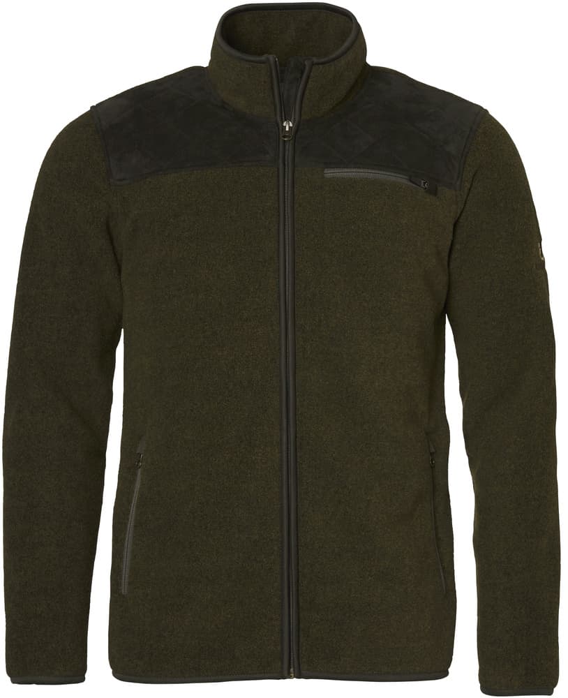 Brodie Fleece Jacket Men Autumn Green, view: 0