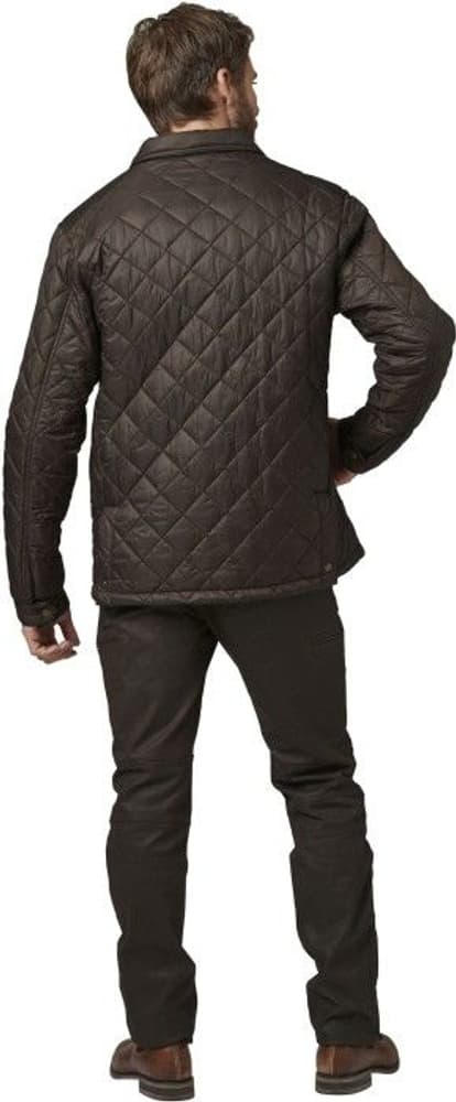 M's Bramley Quilted Coat Brown, view: 4