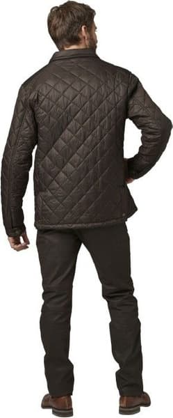 M's Bramley Quilted Coat Brown, view: 4