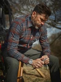 Falcon Flannel Shirt Men Checked - view: 1