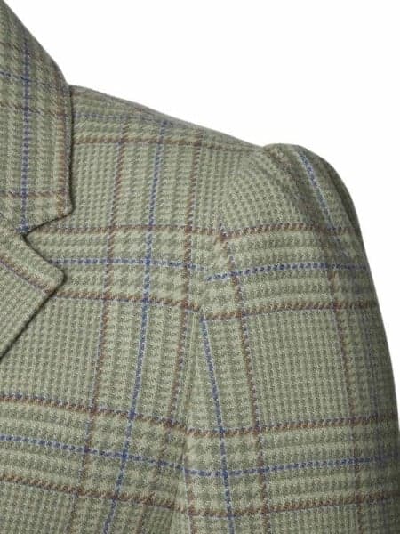 Advie Tweed Blazer Women Willow Green Checked, view: 2