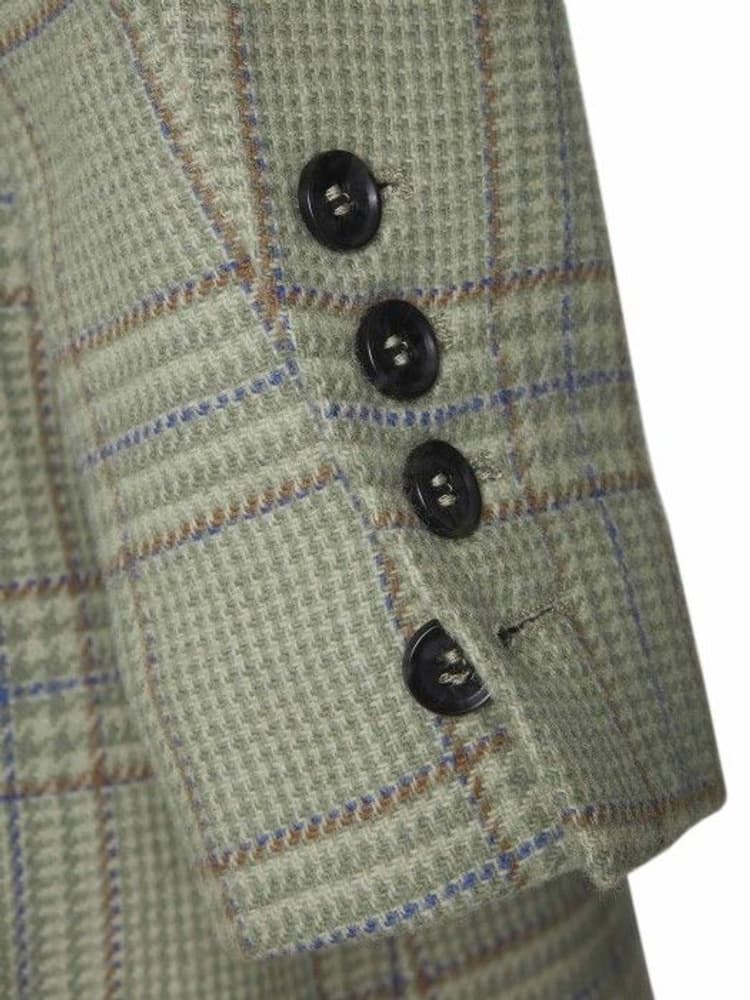 Advie Tweed Blazer Women Willow Green Checked, view: 5