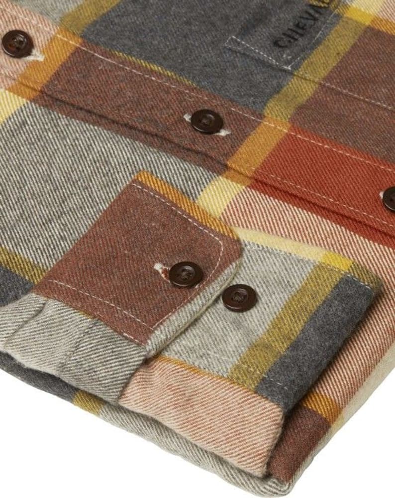 Deer Flannel Shirt Women Red Pear Checked, view: 2