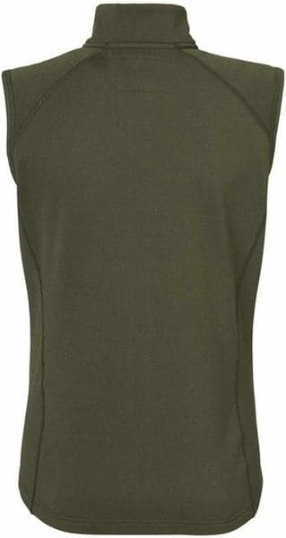 Lenzie Fleece Vest Women Dark Green, view: 1