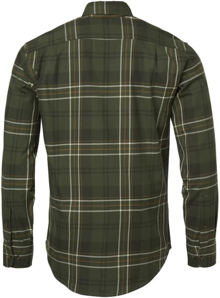 Willow Flannel Shirt Men Shamrock Green Checked, view: 1