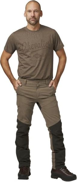 Gallegos Hybride Pant Khaki/Brown Herre, view: 3