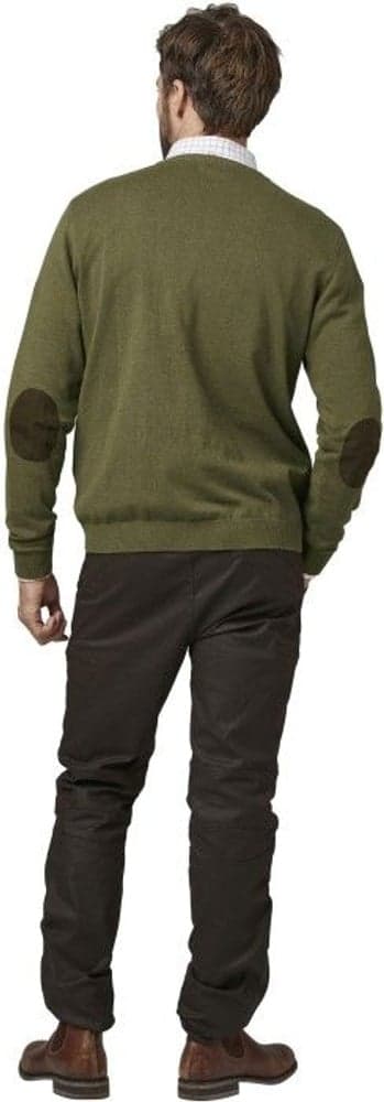 Gaup Cotton Sweater RN Men Green, view: 4