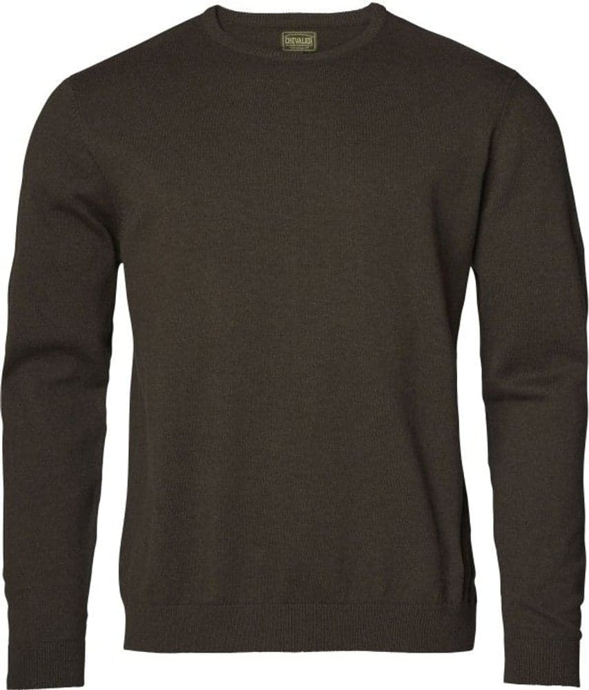 Gaup Cotton Sweater RN Men Brown, view: 0