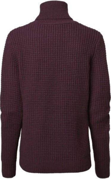 Cherry Rollneck Women Men Wine, view: 1