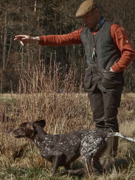 Vintage Dogsport Vest Men Brown, view: 5