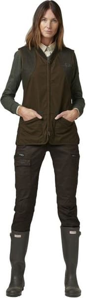 Devon Shooting Vest Brun W, view: 2