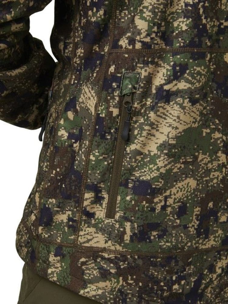 Pixel Camo Windblocker Coat Herre, view: 5