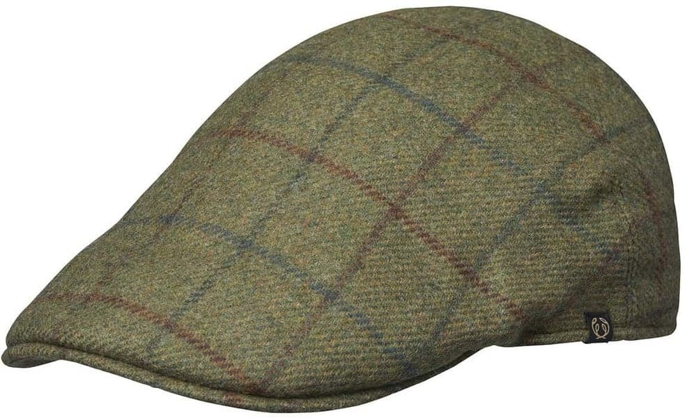 Dalton Sixpence Cap Winter Moss Checked, view: 0