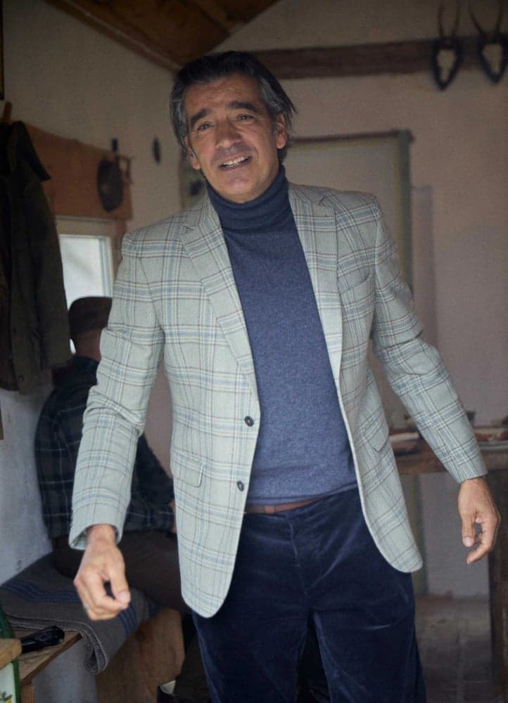 M's Lawrence Corduroy Pants Navy, view: 3