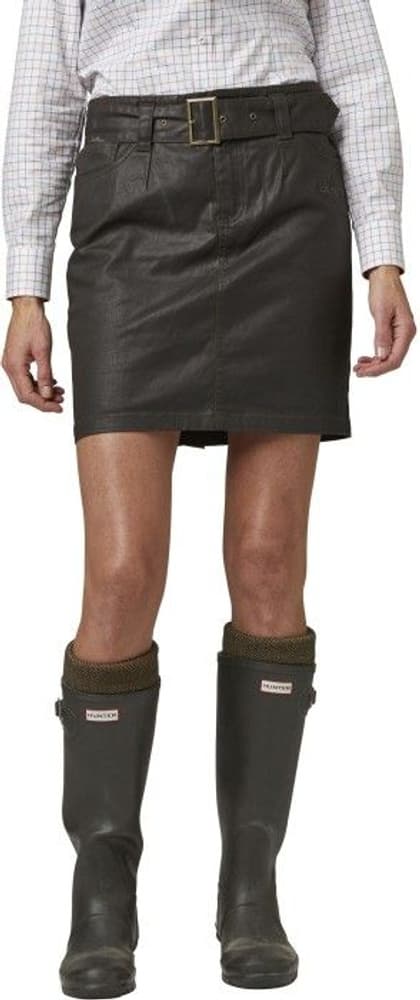 Vintage Stretch Skirt Women Brown, view: 2