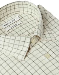 Luton Shooting Fit Shirt Men Hunter Green Tattersall - view: 2