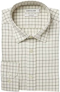 Luton Shooting Fit Shirt Men Hunter Green Tattersall - view: 1
