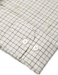 Luton Shooting Fit Shirt Men Stormy Blue Tattersall - view: 3