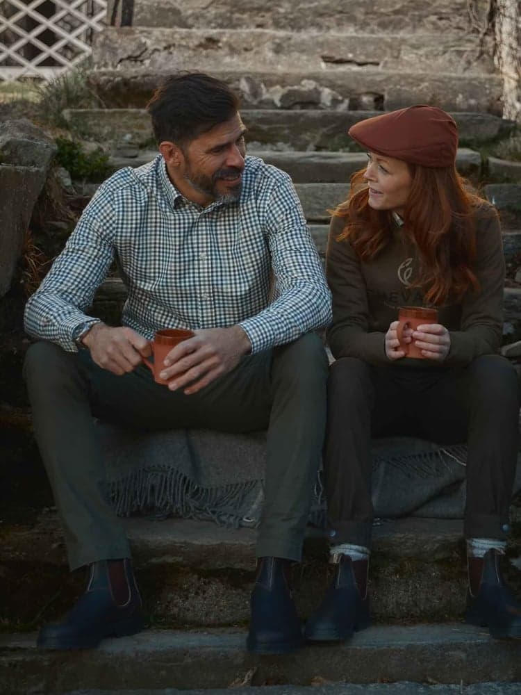 Belmont Regular Fit Shirt Men Leather Brown, view: 4