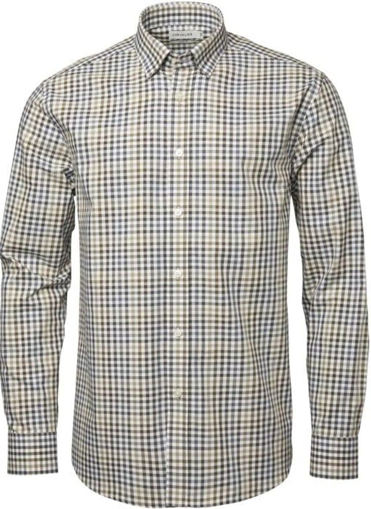 Belmont Regular Fit Shirt Men Leather Brown, view: 0