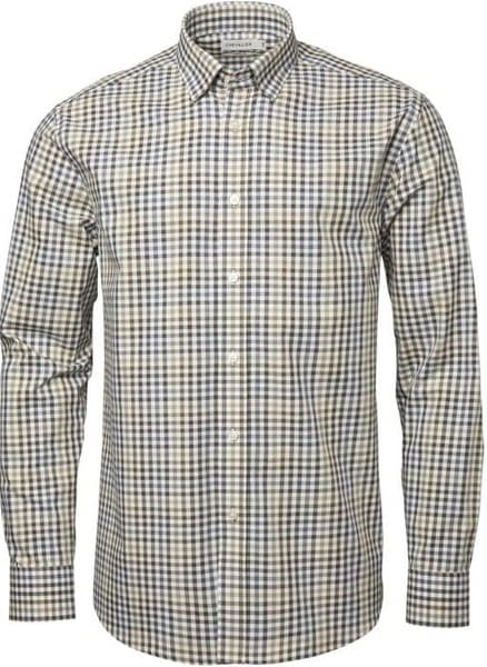 Belmont Regular Fit Shirt Men Leather Brown, view: 0