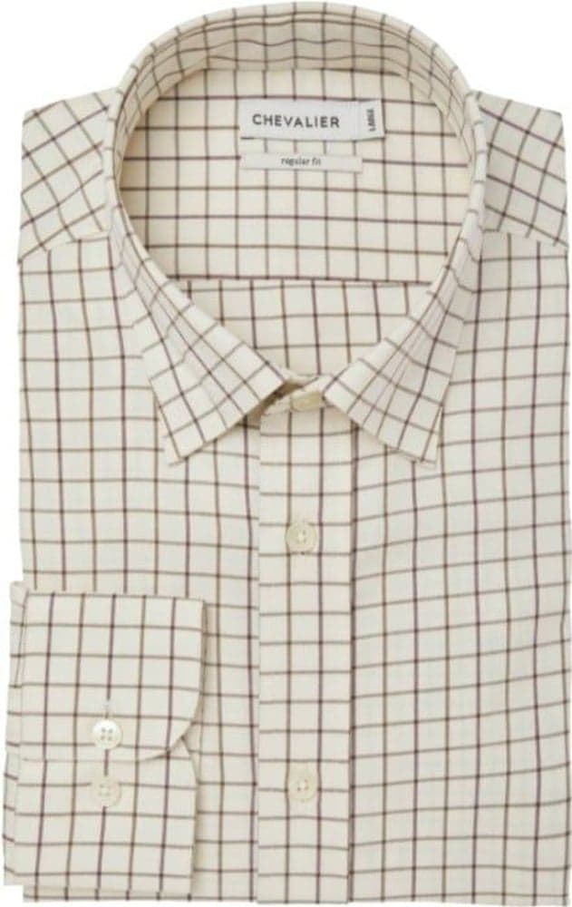 Billet Shirt Men Hazelnut Tattersall, view: 2