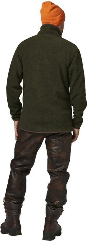 Mainstone Fleece Cardigan Greenmelange Herre, view: 3