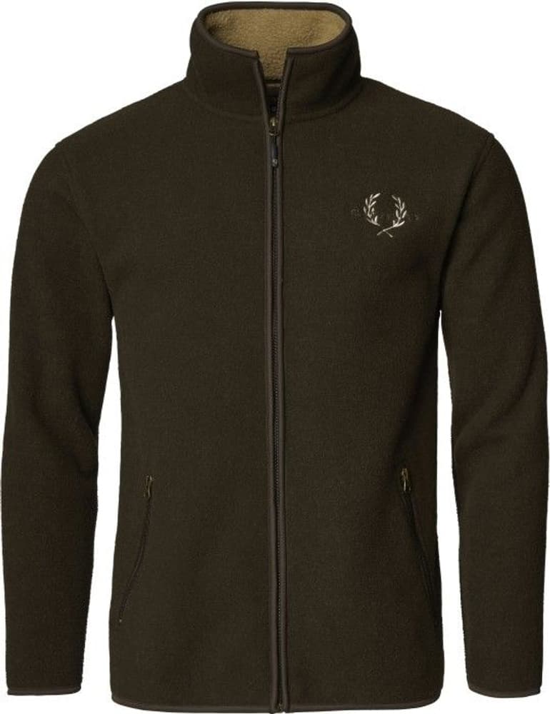 Mainstone Fleece Cardigan Brown Herre, view: 0