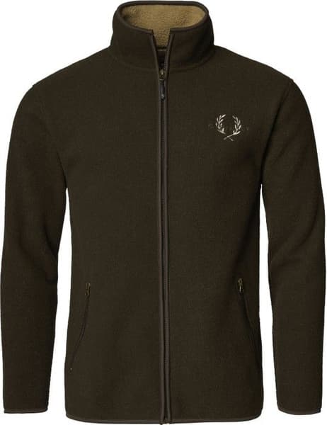 Mainstone Fleece Cardigan Brown Herre, view: 0