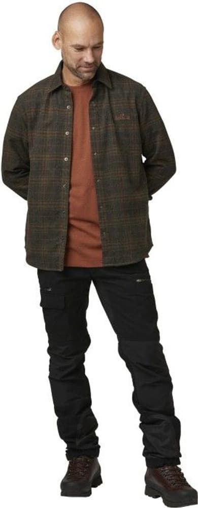 Shegra Woolmix Shirt LS Green Herre, view: 4