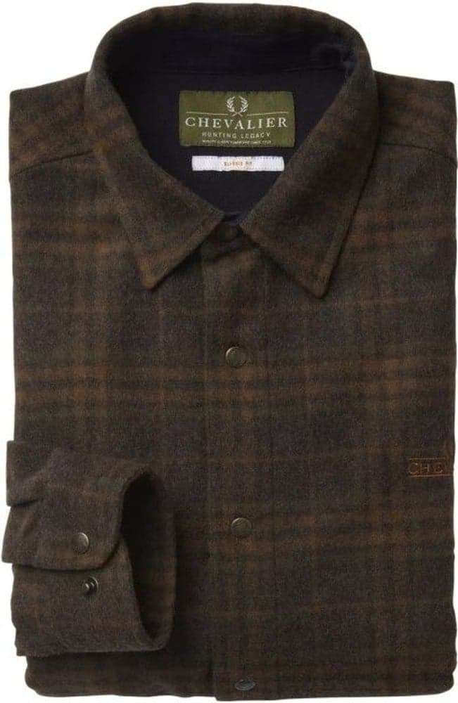 Shegra Woolmix Shirt LS Green Herre, view: 1