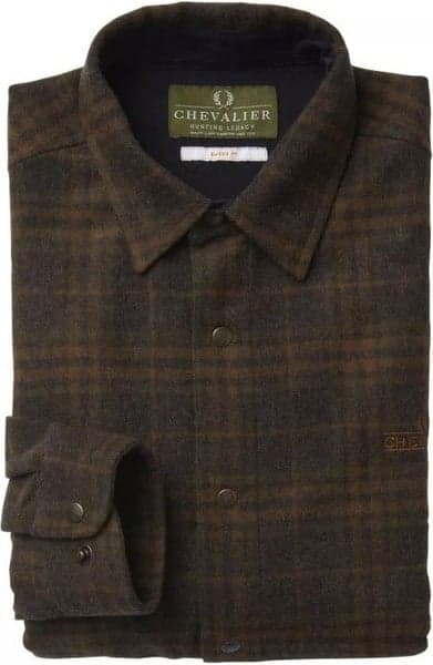 Shegra Woolmix Shirt LS Green Herre, view: 1