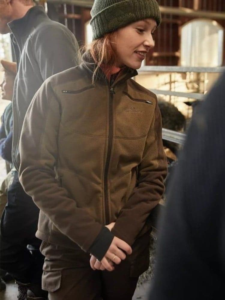 Mabi Windblocker Fleece Dame Tobacco/Brown, view: 1