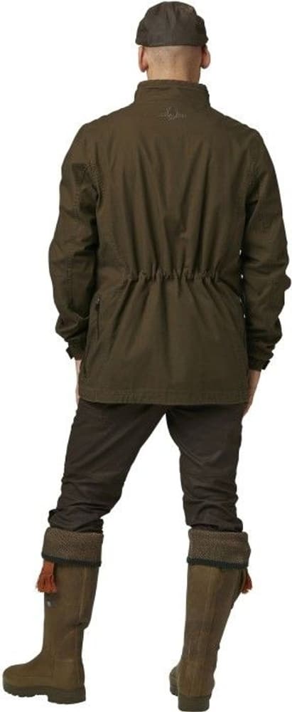 Devon Shooting Coat Game Bag Brun Herre, view: 2