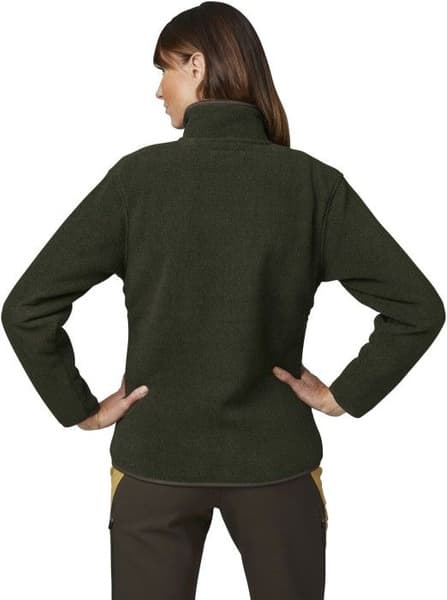 Mainstone fleece Cardigan Greenmelange Dame, view: 2