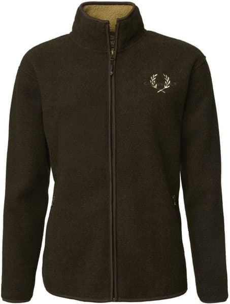 Mainstone Fleece Cardigan Brown W, view: 0